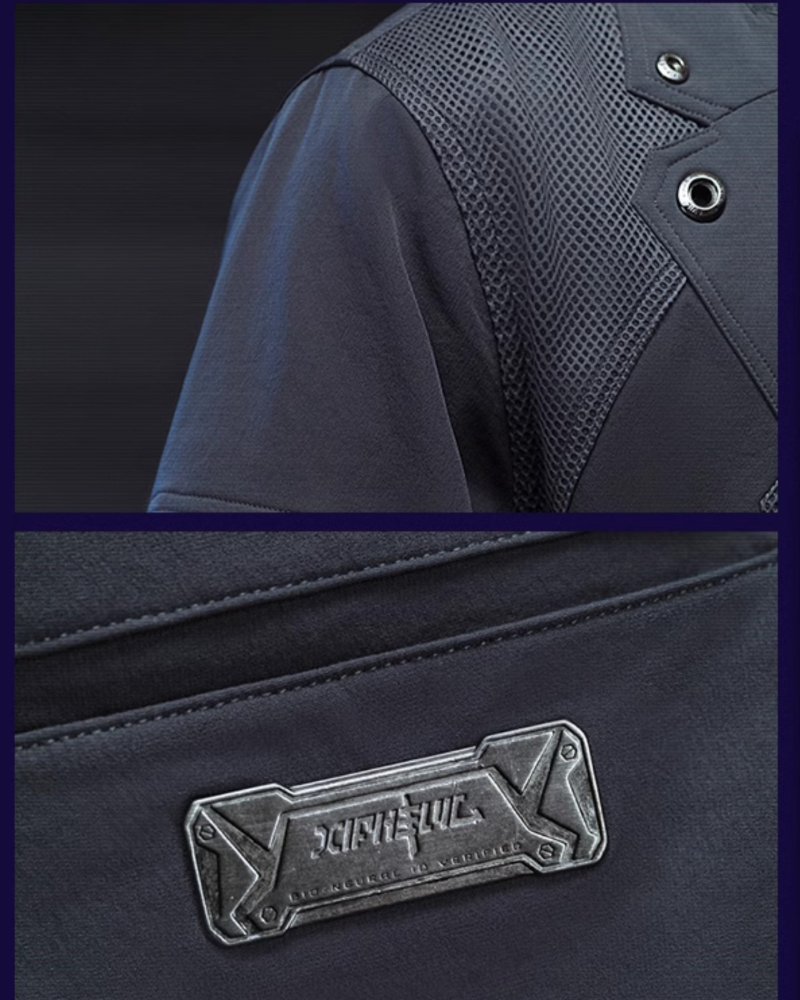 XIPHEVIL Cyberpunk Outfits Bellator IV Short Sleeve Suit