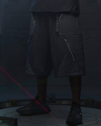 XIPHEVIL Cyberpunk Outfits Bellator IV Suit Shorts