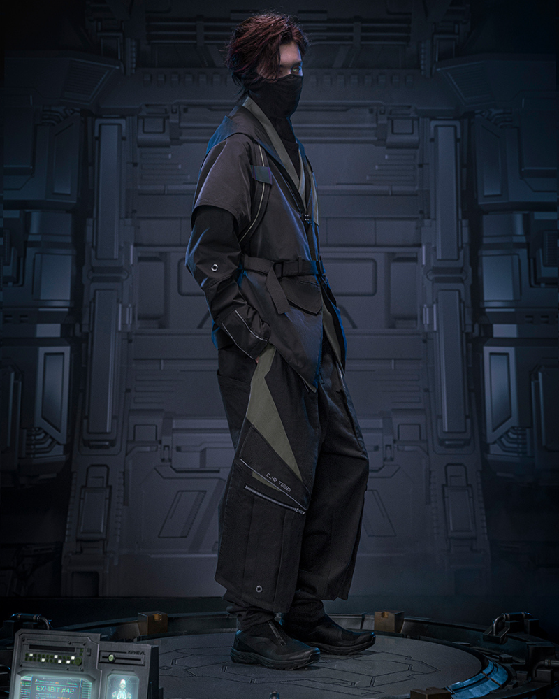 XIPHEVIL Cyberpunk Outfits Blade Shadow Cargo Pants