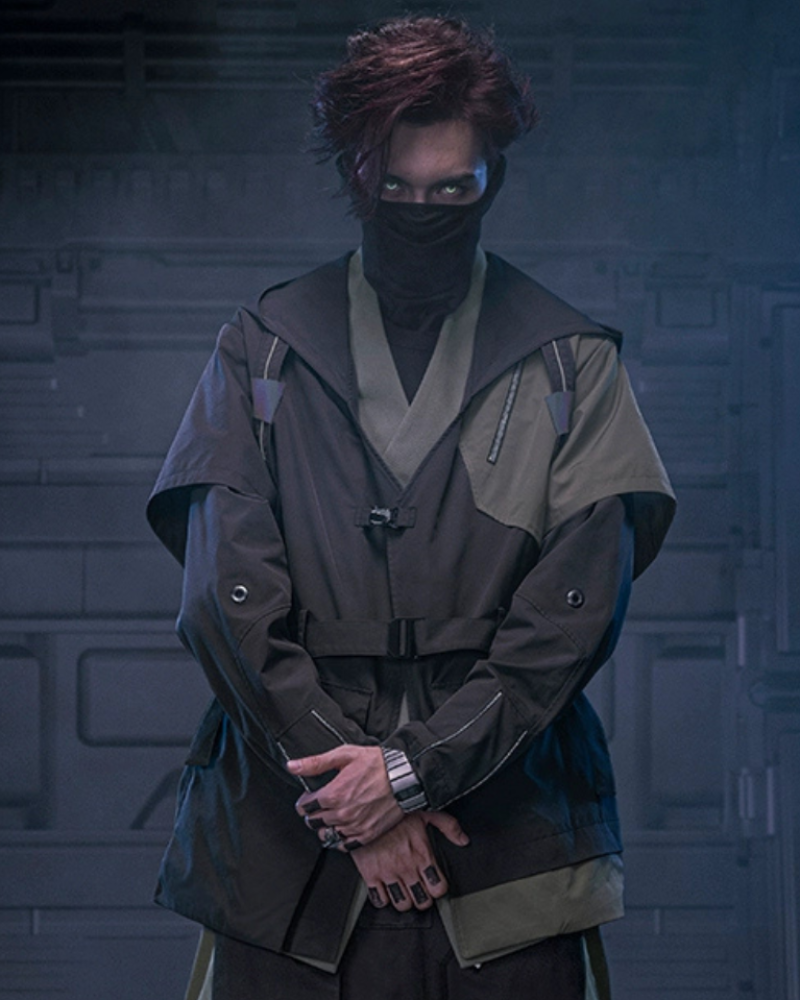 techwear jacket, tech jacket,cyberpunk jacket, cyberpunk techwear jacket, mens jacket styles,techwear,tech wear,affordable techwear,techwear fashion,Japanese techwear,techwear outfits,futuristic clothing,cyberpunk clothing,cyberpunk techwear