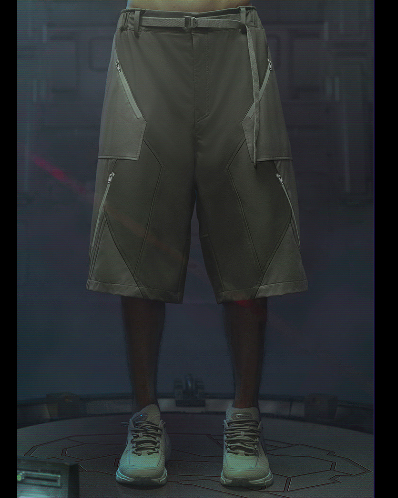 XIPHEVIL Cyberpunk Outfits Demiurge IV Suit Shorts