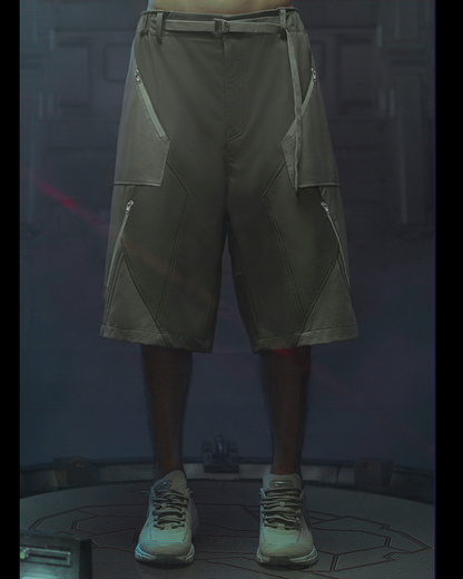 XIPHEVIL Cyberpunk Outfits Demiurge IV Suit Shorts