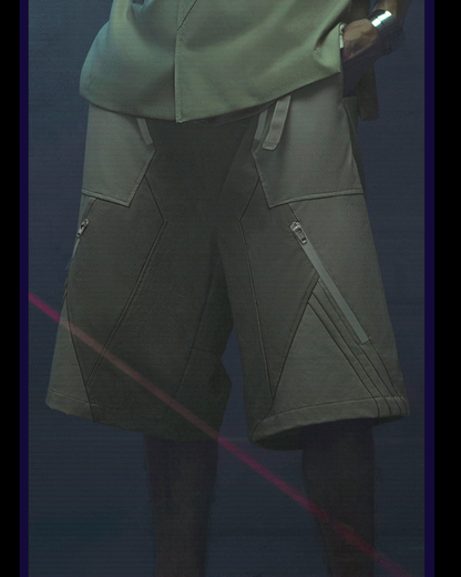 XIPHEVIL Cyberpunk Outfits Demiurge IV Suit Shorts