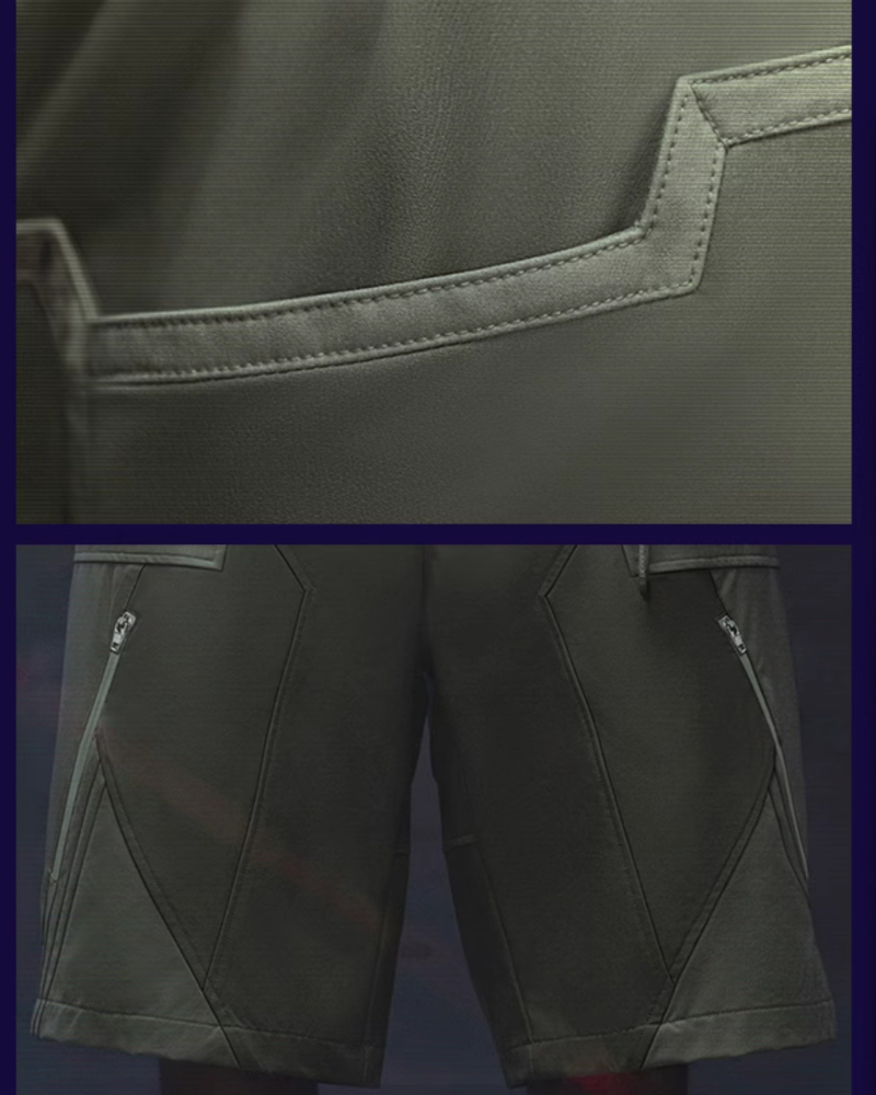 XIPHEVIL Cyberpunk Outfits Demiurge IV Suit Shorts