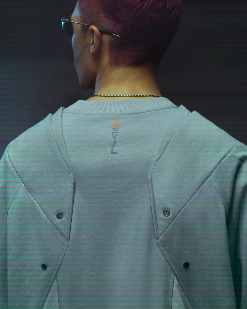 XIPHEVIL Cyberpunk Outfits Mecha T-Shirt