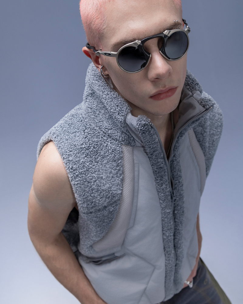 XIPHEVIL Cyberpunk Outfits Stand-Collar Lightweight Winter Down Vest