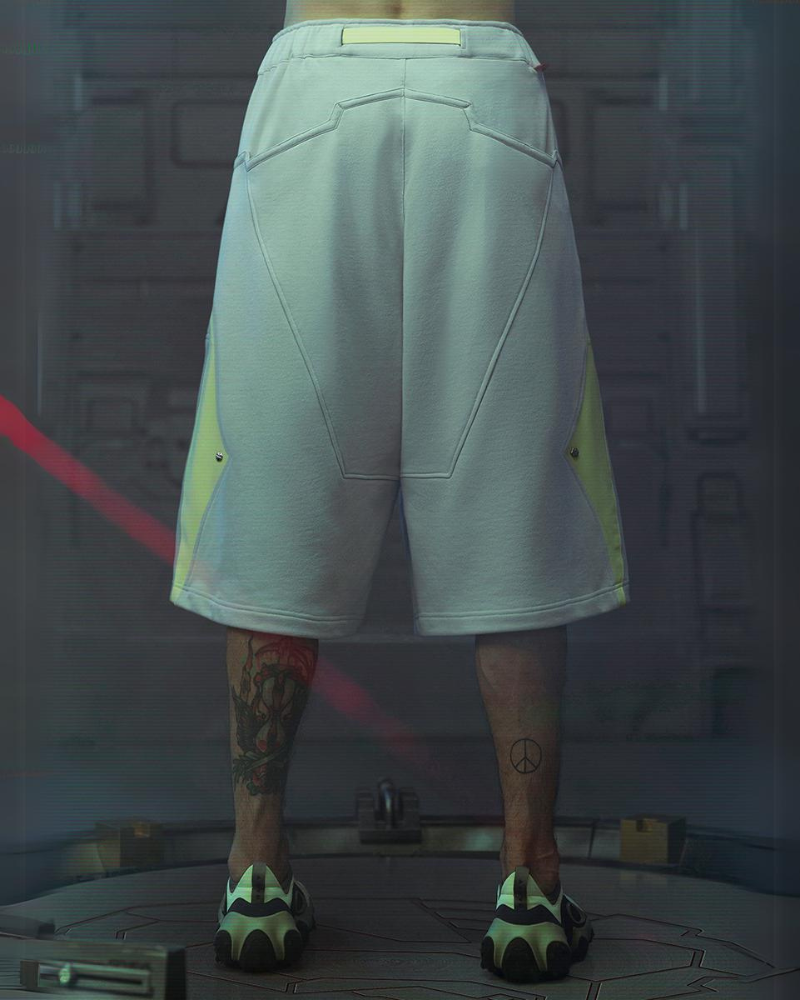 XIPHEVIL Cyberpunk Outfits Star Alliance Sports Shorts