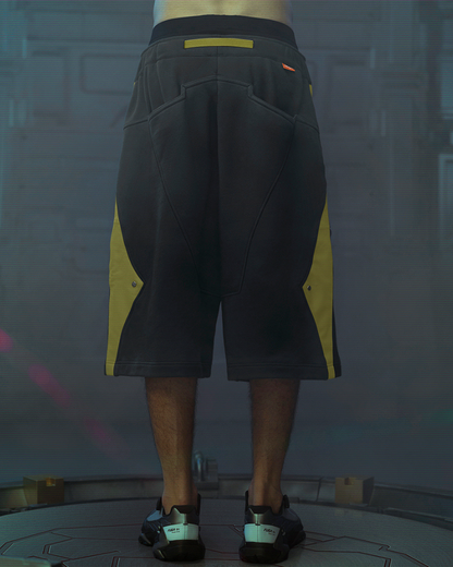 XIPHEVIL Cyberpunk Outfits Star Alliance Sports Shorts