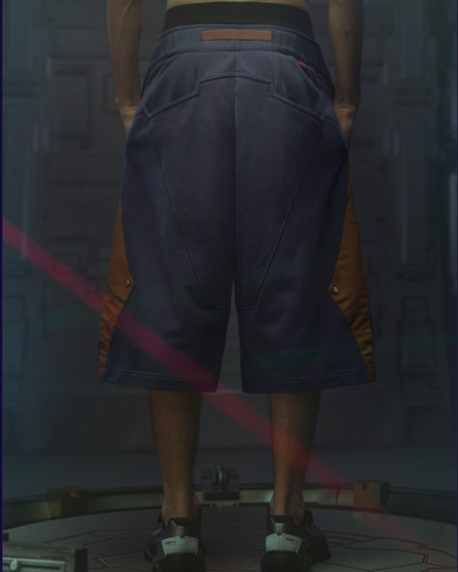 XIPHEVIL Cyberpunk Outfits Star Alliance Sports Shorts