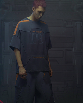 Cyberpunk Outfits Star Alliance Sports T-Shirt