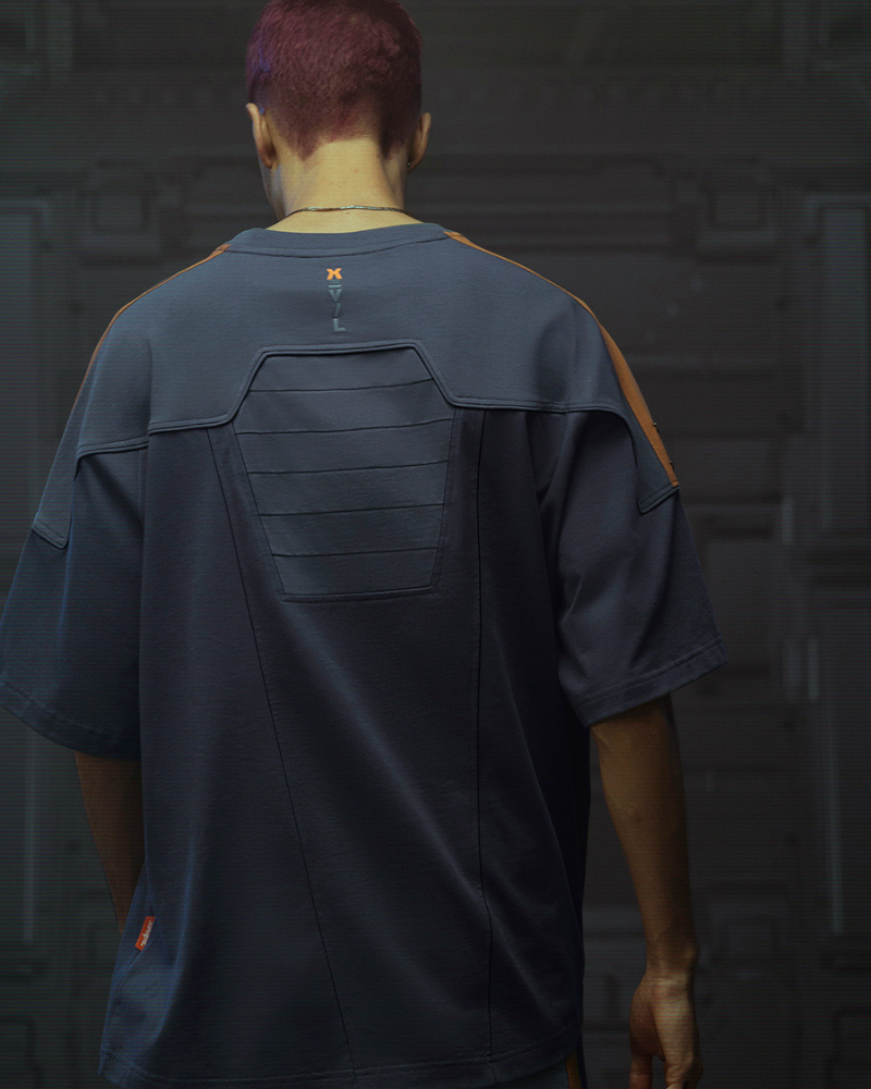 XIPHEVIL Cyberpunk Outfits Star Alliance Sports T-Shirt