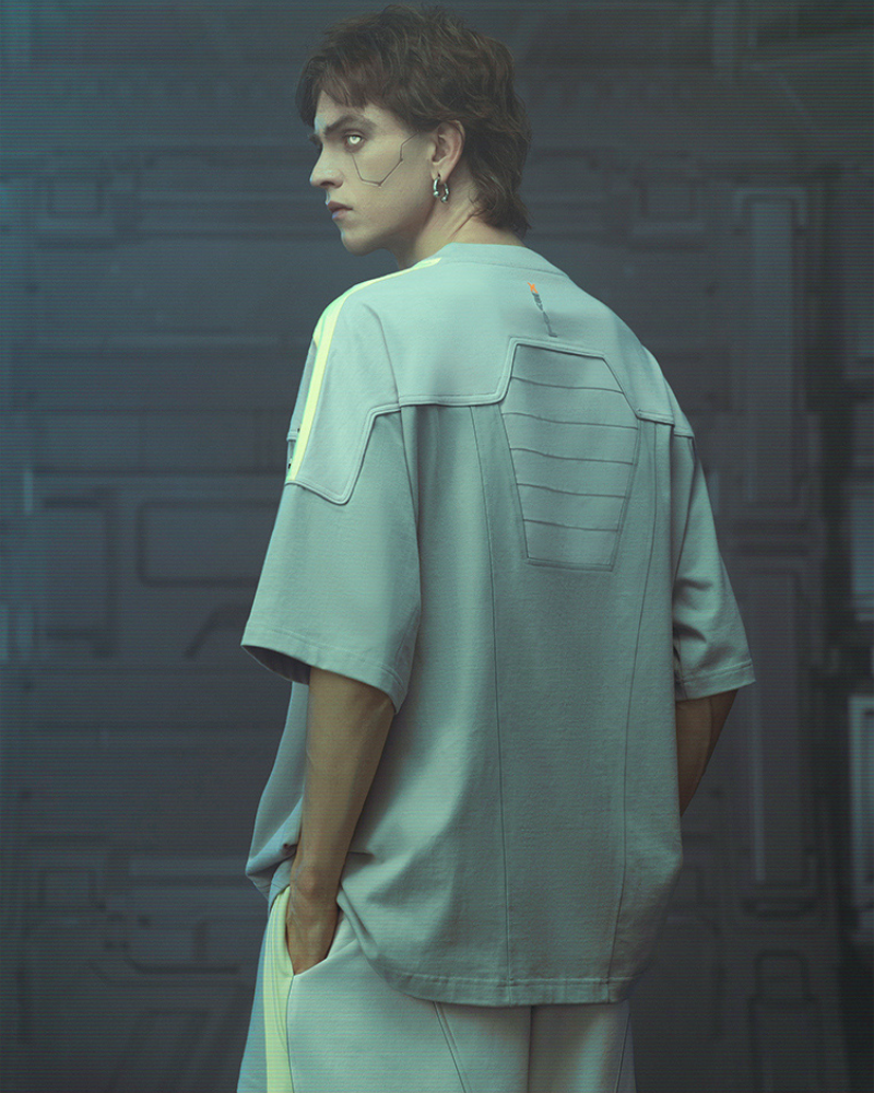 XIPHEVIL Cyberpunk Outfits Star Alliance Sports T-Shirt