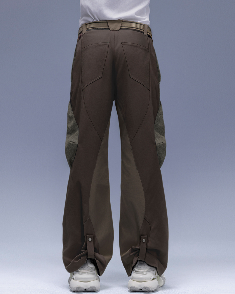 XIPHEVIL Cyberpunk Outfits Wide-Leg Techwear Pants