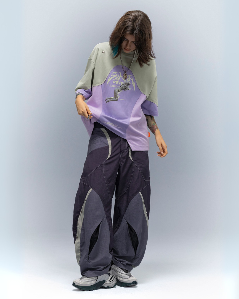 XIPHEVIL Cyberpunk Outfits Wind Blade Functional Quick-Dry Pants