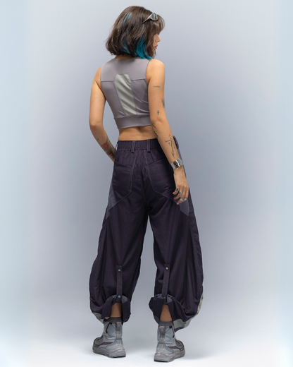 XIPHEVIL Cyberpunk Outfits Wind Blade Functional Quick-Dry Pants