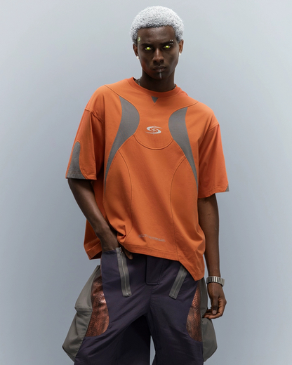 XIPHEVIL Cyberpunk Star Arc Lightweight Cooling T-Shirt