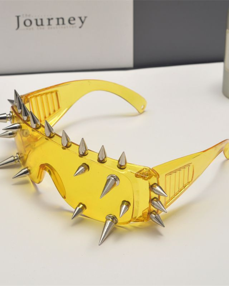 Y2K Rivet Rock Punk Sunglasses
