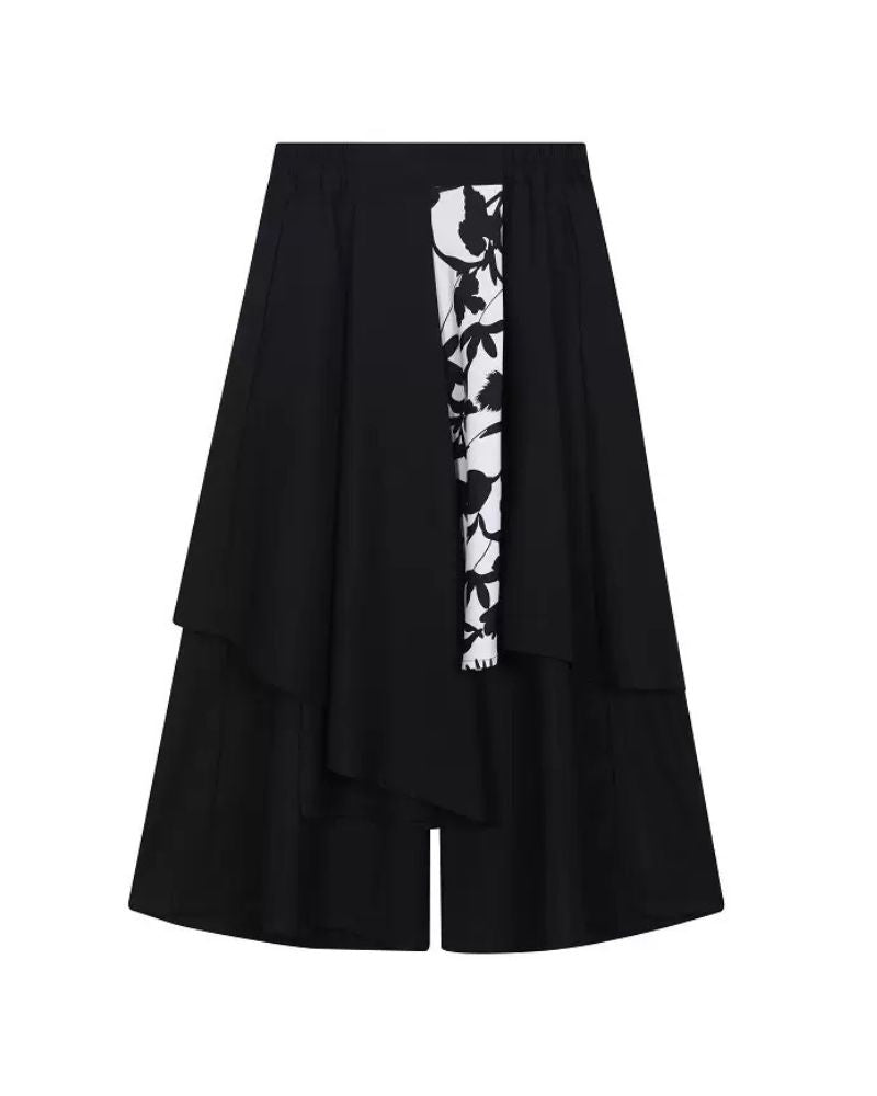 Modern Japanese Asymmetric Patchwork Hakama Pants – Techwear Official