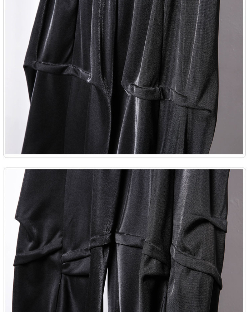 Yamamoto Draped Tapered Cropped Pants