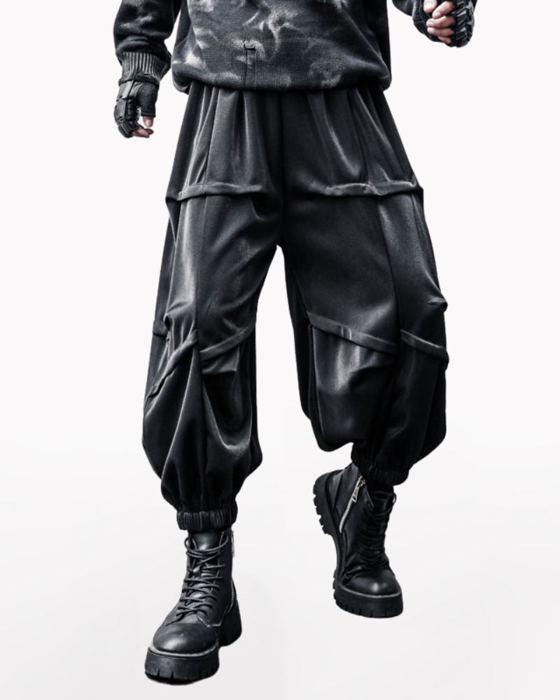 Yamamoto Draped Tapered Cropped Pants