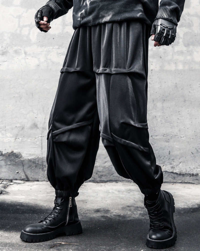 Yamamoto Draped Tapered Cropped Pants