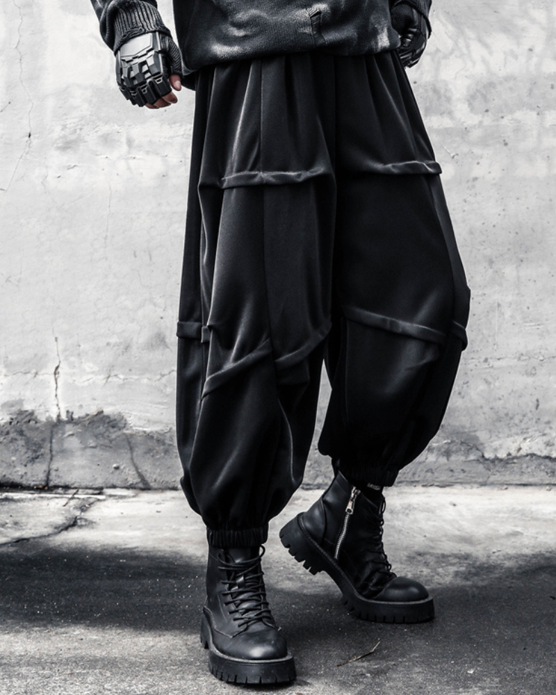 Yamamoto Draped Tapered Cropped Pants