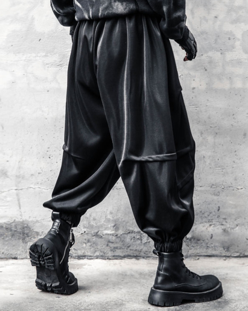 Yamamoto Draped Tapered Cropped Pants