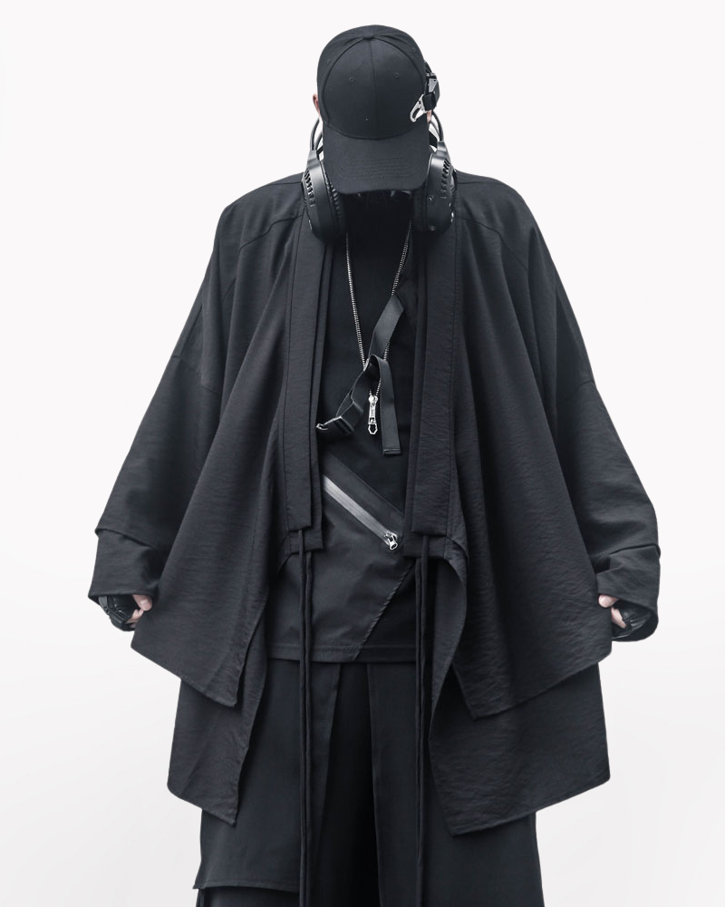 long coat,long black coat,Japanese techwear,techwear outfits,futuristic clothing,cyberpunk clothing,long coat,long black coat,black cloak,black cape,techwear jacket, tech jacket,cyberpunk jacket, cyberpunk techwear jacket, cyberpunk samurai jacket, samurai jacket cyberpunk,ninja costume,ninja halloween costume,samurai jacket,cyberpunk style jacket