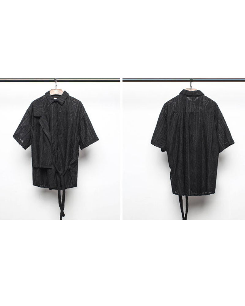 Yamamoto Hollow Short Sleeve Shirt
