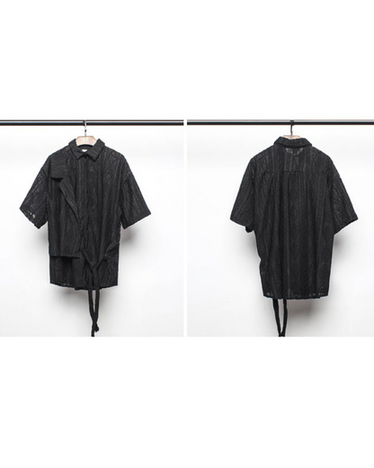 Yamamoto Hollow Short Sleeve Shirt