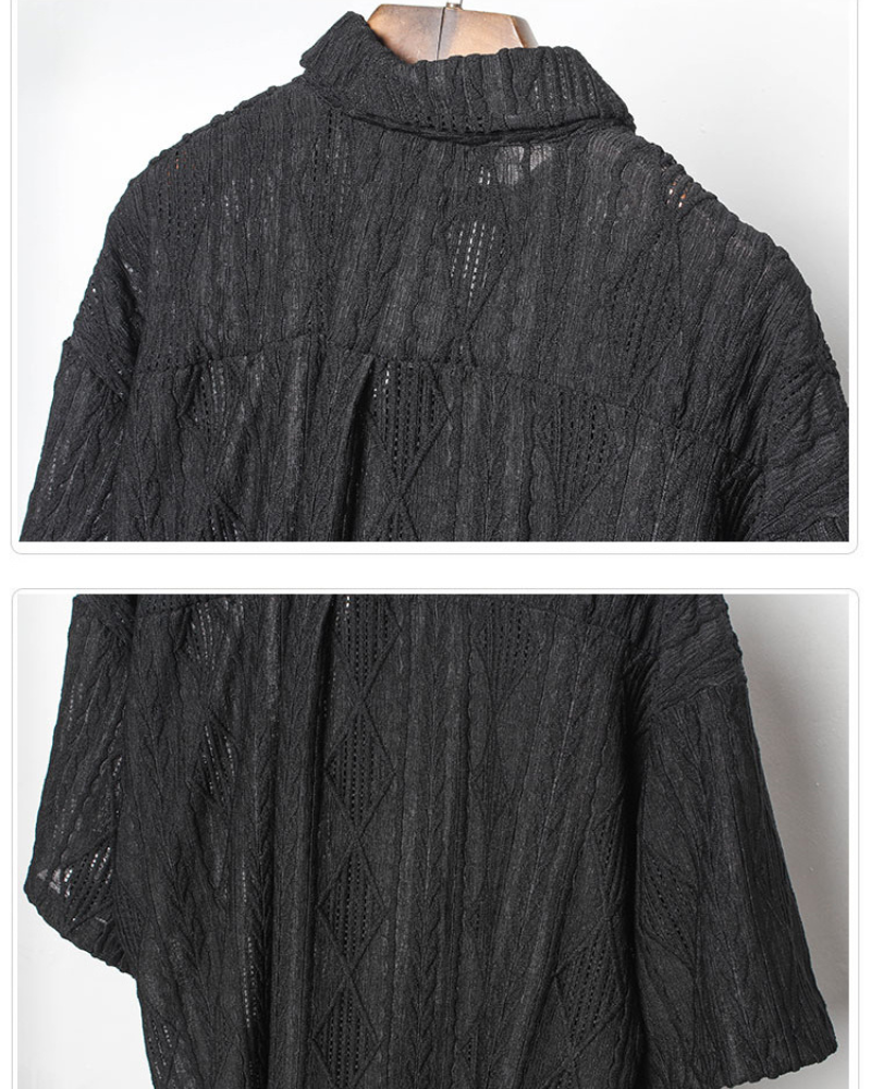 Yamamoto Hollow Short Sleeve Shirt