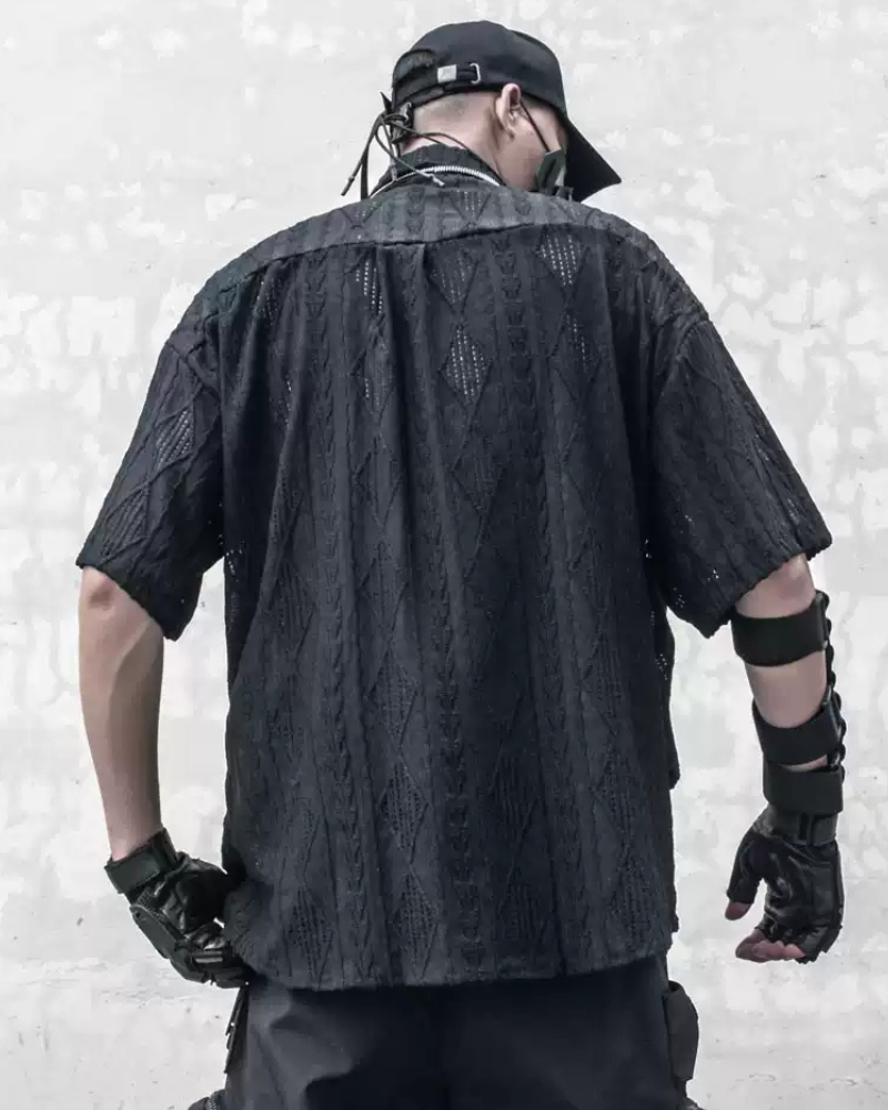 Yamamoto Hollow Short Sleeve Shirt