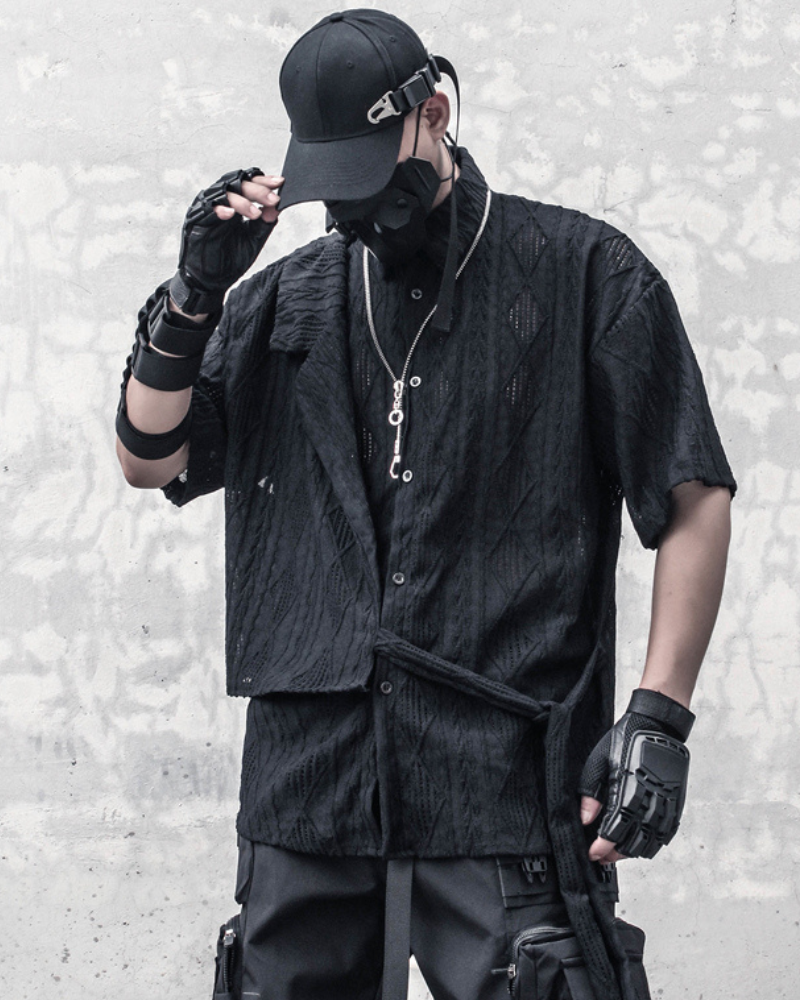 Yamamoto Hollow Short Sleeve Shirt