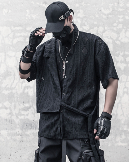 Yamamoto Hollow Short Sleeve Shirt