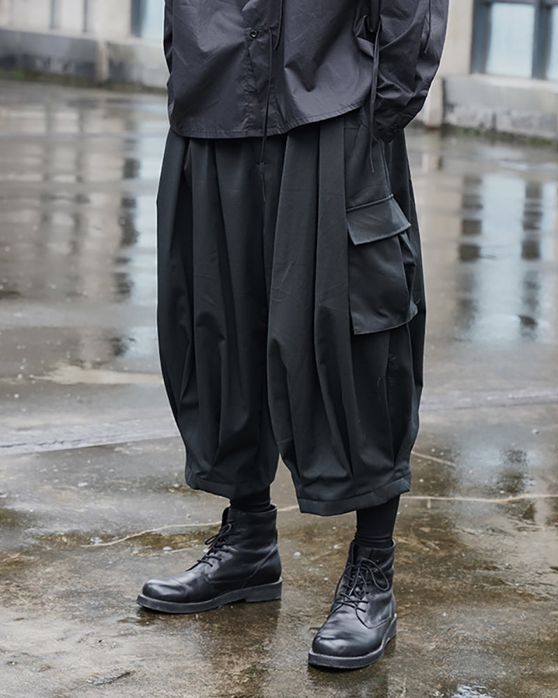 Yamamoto Japanese Black Ninja Cargo Pants