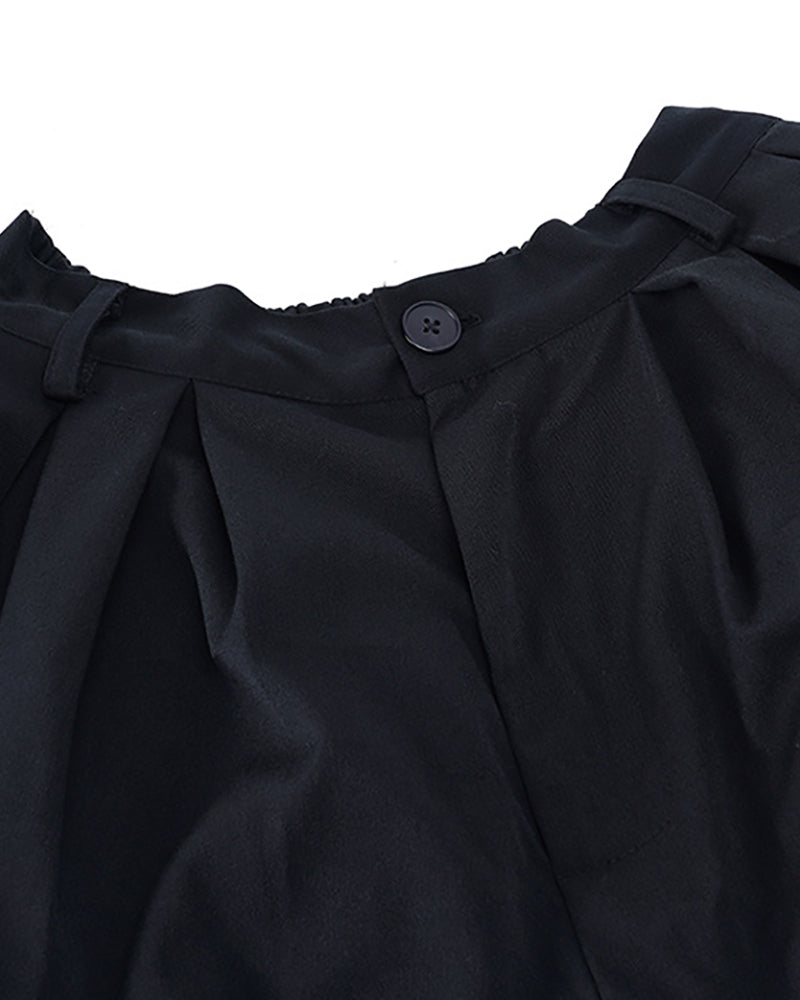 Yamamoto Japanese Black Ninja Cargo Pants