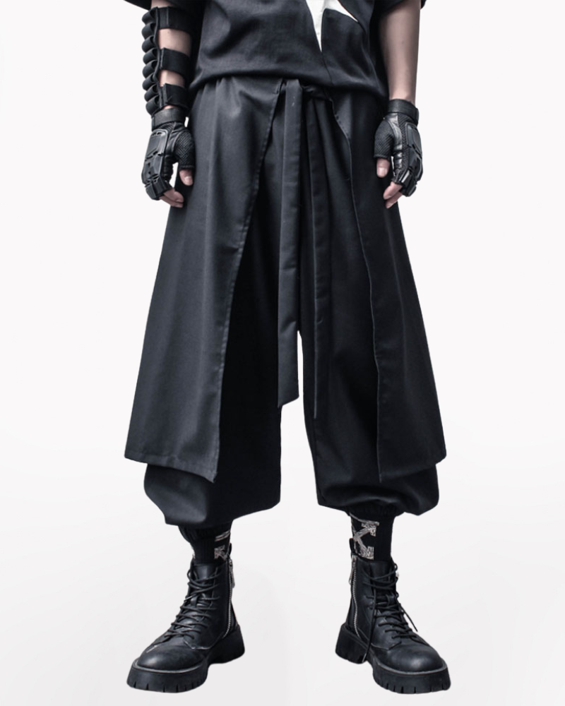 Ninja Rapper Pants Street Japanese Samurai Functional Two-piece Ninja Pants – Techwear ...