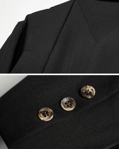 Yamamoto Scarf Collar Long Coat