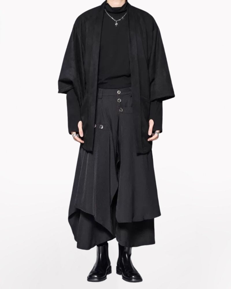 Yamamoto Suede Kimino Jacket