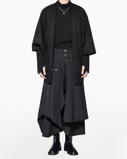 Yamamoto Suede Kimino Jacket