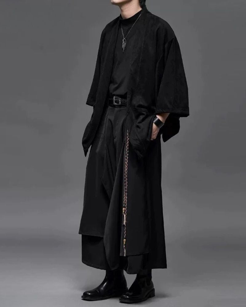 Yamamoto Suede Kimino Jacket