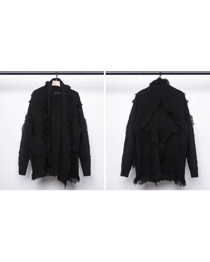 Yamamoto Tassel-Design Knitted Sweater
