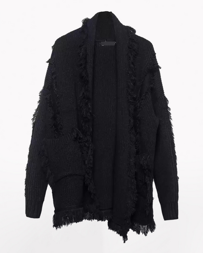 Yamamoto Tassel-Design Knitted Sweater