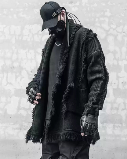 Yamamoto Tassel-Design Knitted Sweater