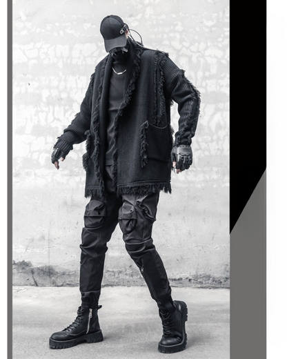 Yamamoto Tassel-Design Knitted Sweater