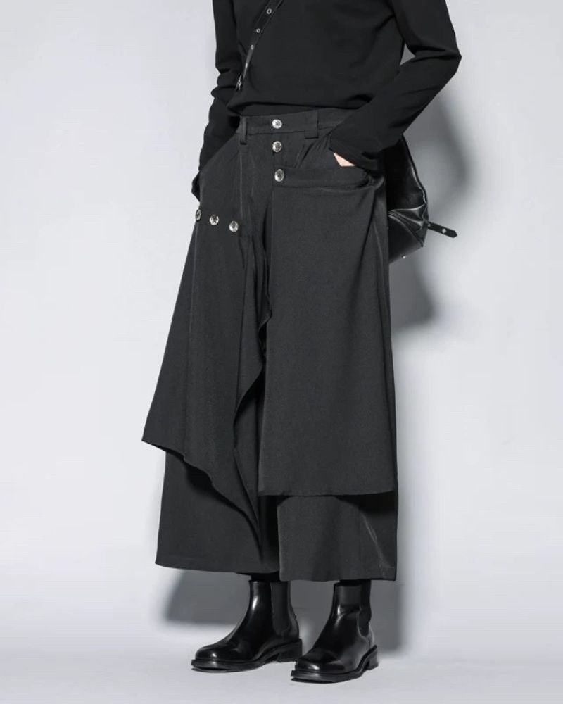 Yamamoto Vintage Wide Leg Hakama Pants