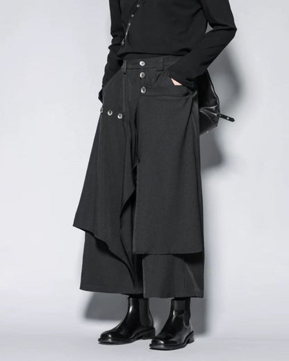 Yamamoto Vintage Wide Leg Hakama Pants