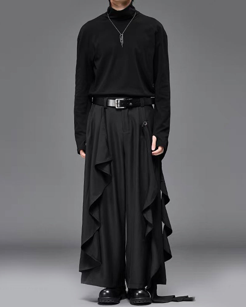 Yamamoto Wide Leg Vintage Hakama Pants