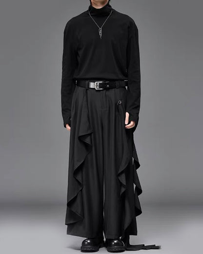 Yamamoto Wide Leg Vintage Hakama Pants
