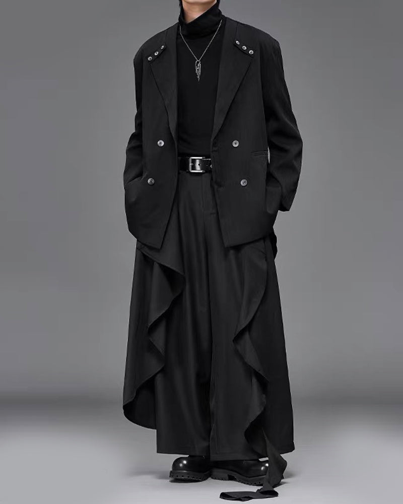 Yamamoto Wide Leg Vintage Hakama Pants